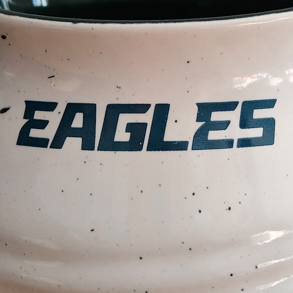 Philadelphia Eagles Football Double-sided Textured Speckled Mug - Picture 5 of 14